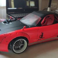 Duck Rear Spoiler Rc 1/10  // Aleron cola de pato para Rc - Thumbnail 4