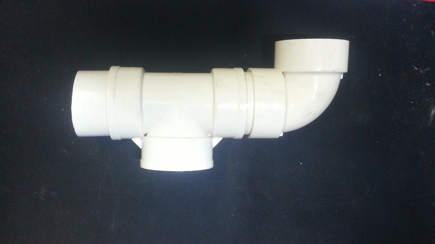 Automatic feeder for dogs made of PVC pipe 3D Print 260269