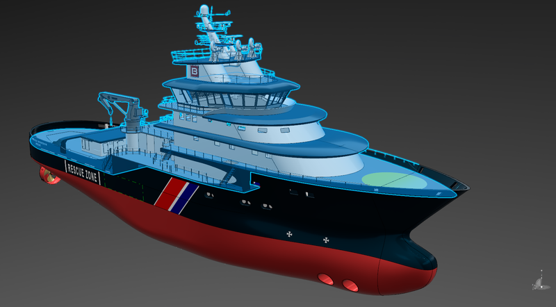 UT515 UPPERS DECK 1/75 MODEL