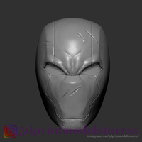 Red Hood Rebirth Helmet -  Red Hood Mask Jason Todd Superhero  - Thumbnail 2