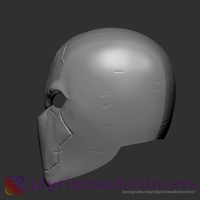Red Hood Rebirth Helmet -  Red Hood Mask Jason Todd Superhero  - Thumbnail 4