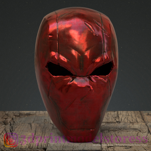 Red Hood Rebirth Helmet -  Red Hood Mask Jason Todd Superhero  3D Print 260340