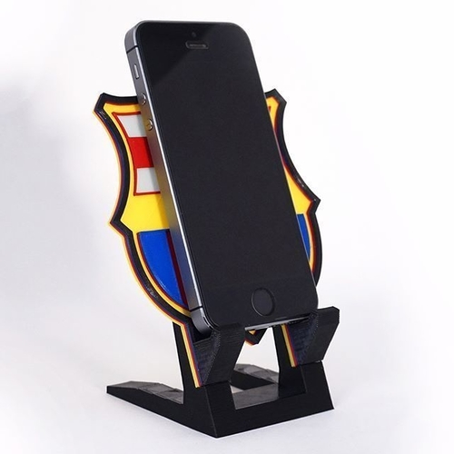 Barcelona Soccer Stand Cellphone 3D Print 260342
