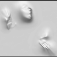 Girl screaming bas-relief STL file for CNC or 3D printing - Thumbnail 8
