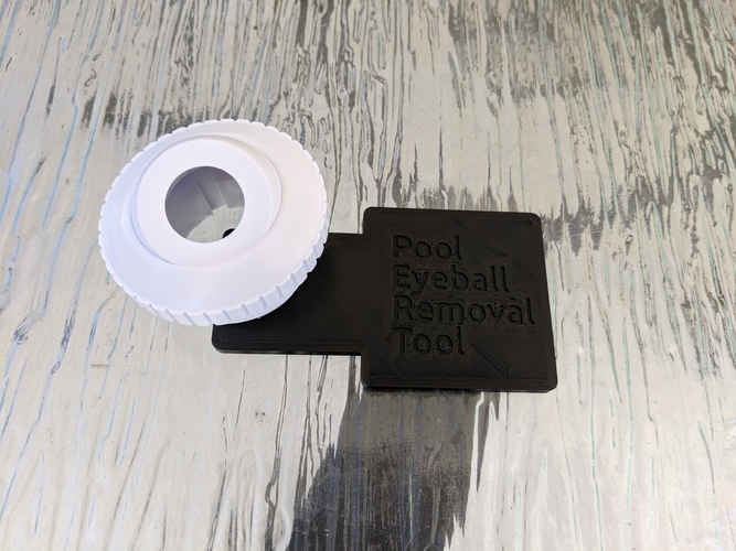 Pool Eyeball (Nozzle) Removal Tool 3D Print 260524