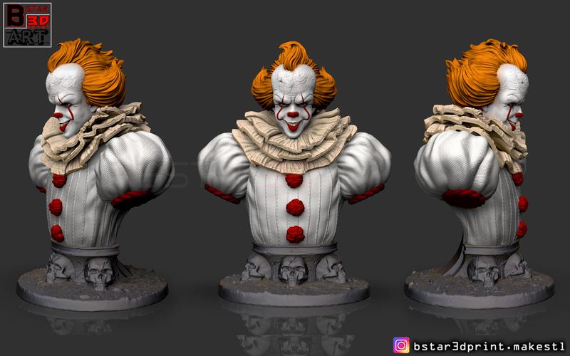 Pennywise  Bust High quality - from IT chapter Two 2019