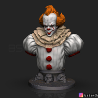 Pennywise  Bust High quality - from IT chapter Two 2019 - Thumbnail 3