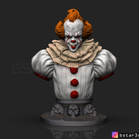 Pennywise  Bust High quality - from IT chapter Two 2019 - Thumbnail 6