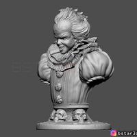Pennywise  Bust High quality - from IT chapter Two 2019 - Thumbnail 8