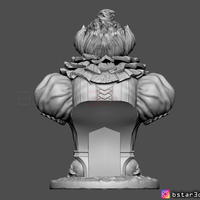 Pennywise  Bust High quality - from IT chapter Two 2019 - Thumbnail 11