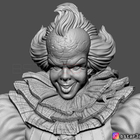 Pennywise  Bust High quality - from IT chapter Two 2019 - Thumbnail 14