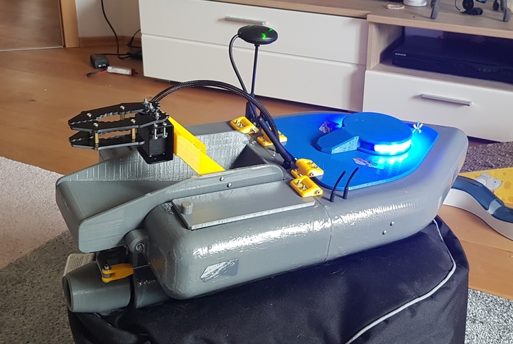 Fish finder boat 3D Print 260600