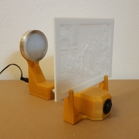 LED-Stand for your own lithophane photo - Thumbnail 1