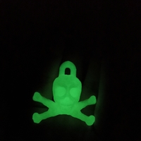 jolly roger skull key chain - Thumbnail 1