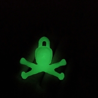 jolly roger skull key chain - Thumbnail 2