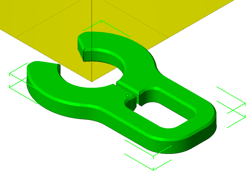 Lock clip for PTC fitting from E3D