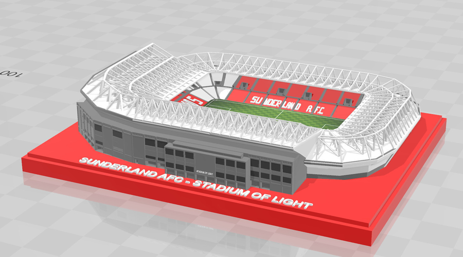 Sunderland AFC - Stadium of Light 3D Print 260861