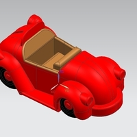 Small cartooncar 3D Printing 260882
