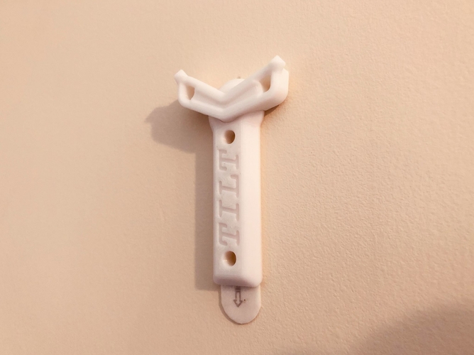 TILT - Painting Canvas Hanger 3D Print 260916