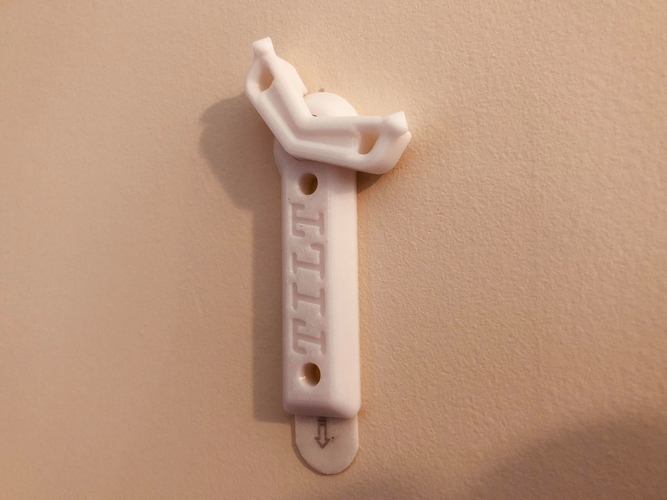 TILT - Painting Canvas Hanger 3D Print 260917