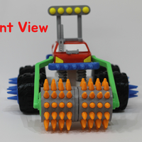 Monster Truck with Crusher (Model1) - Thumbnail 1