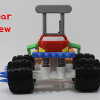Monster Truck with Crusher (Model1) - Thumbnail 3