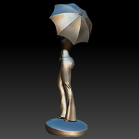 Girl with an umbrella - Thumbnail 2