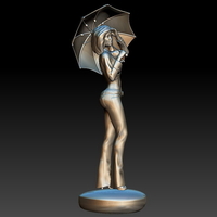 Girl with an umbrella - Thumbnail 5