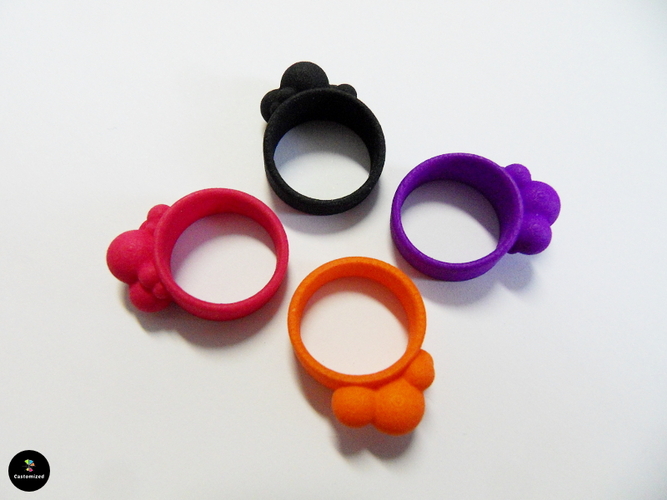 Bubbly Ring 3D Print 26102