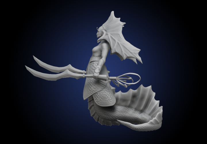 Dota 2 Fanart Naga Siren 3D print model 3D Print 261126