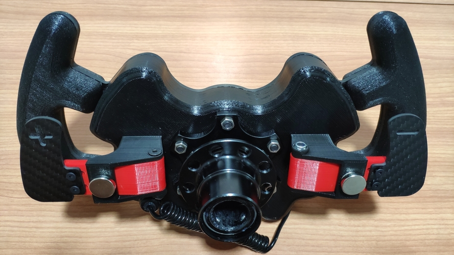 3D Printed DIY PADDLE SHIFTER SIMRACING by SimWheel Designs Pinshape
