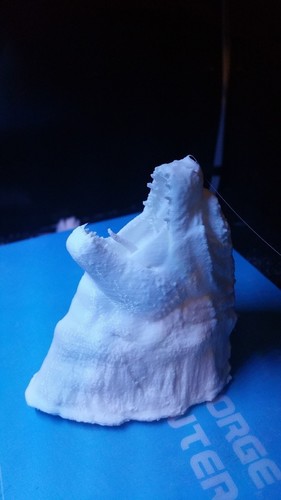 Godzilla Head Wall Mount ((Updated)) 3D Print 26117