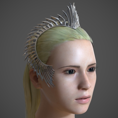 Queen Atlanna Crown from Aquaman 3D Print 261229