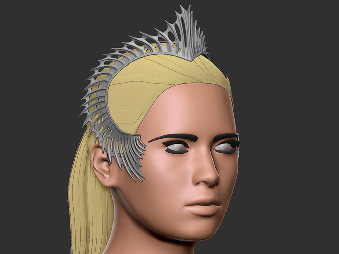 Queen Atlanna Crown from Aquaman 3D Print 261230