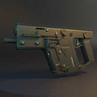 Small TDI-KRISS Vector from Resident Evil 3D Printing 261248