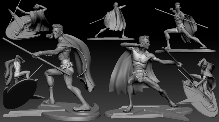 Robin Tim Drake model for 3d Print 3D Print 261284