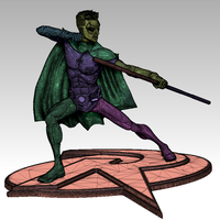 Robin Tim Drake model for 3d Print - Thumbnail 8
