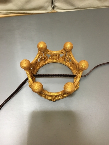 ​​crown hair accessories for halloween and cosplay  3D Print 261288