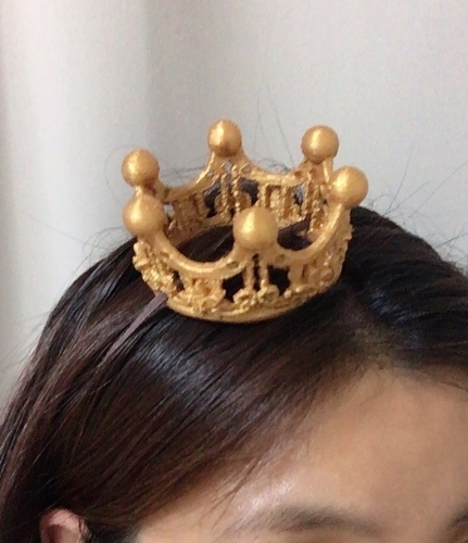 ​​crown hair accessories for halloween and cosplay  3D Print 261290