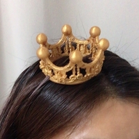 Small ​​crown hair accessories for halloween and cosplay  3D Printing 261290