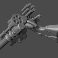 Graves Shotgun LOL league of legends - Fan Art 3D print model - Thumbnail 3