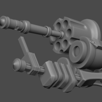 Graves Shotgun LOL league of legends - Fan Art 3D print model - Thumbnail 9