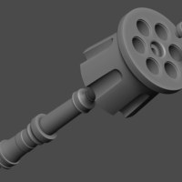Graves Shotgun LOL league of legends - Fan Art 3D print model - Thumbnail 10