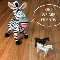 Simple Animals 8 - Zebra - Thumbnail 2