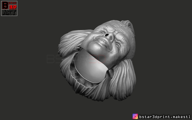 Penny Wise Mask - IT chapter Two 3D print model 3D Print 261462