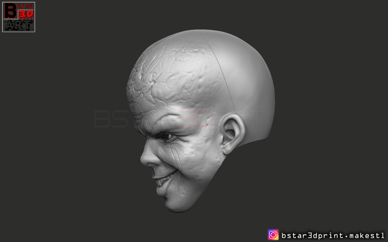 Penny Wise Mask - IT chapter Two 3D print model 3D Print 261464