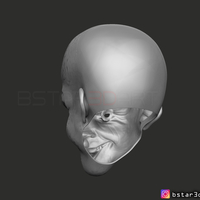 Penny Wise Mask - IT chapter Two 3D print model - Thumbnail 16