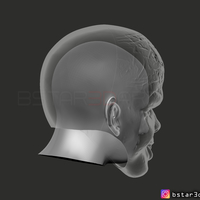 Penny Wise Mask - IT chapter Two 3D print model - Thumbnail 19