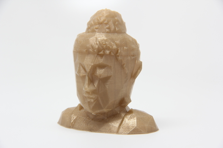 Low Poly Buddha Head 3D Print 26150