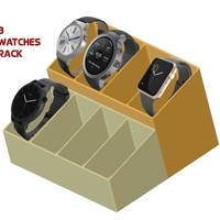 Small WATCHES RACK  3D Printing 261528
